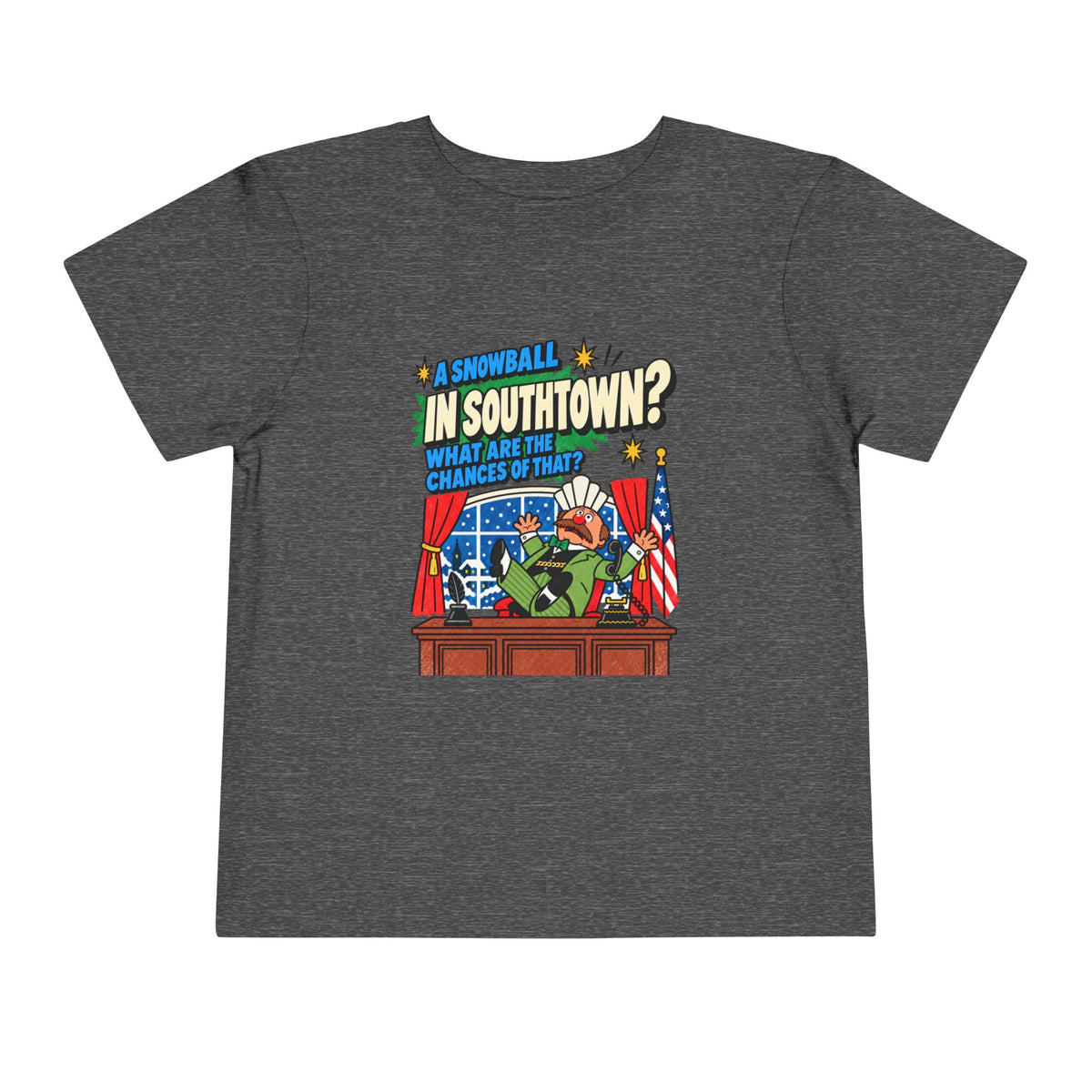 Toddler Snowball In South Town Christmas T Shirt by Holiday Fun