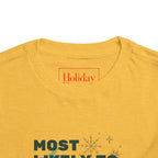 Toddler Most Likely To Need Vernors After The Holiday Party T Shirt – Holiday Fun product photo