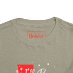 Toddler I'll Be Home For Christmas California T Shirt – Holiday Fun product photo