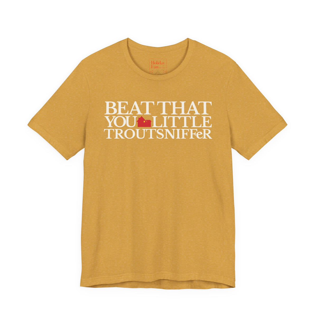 Beat That, You Little Troutsniffer holiday movie graphic T-shirt, product image 5