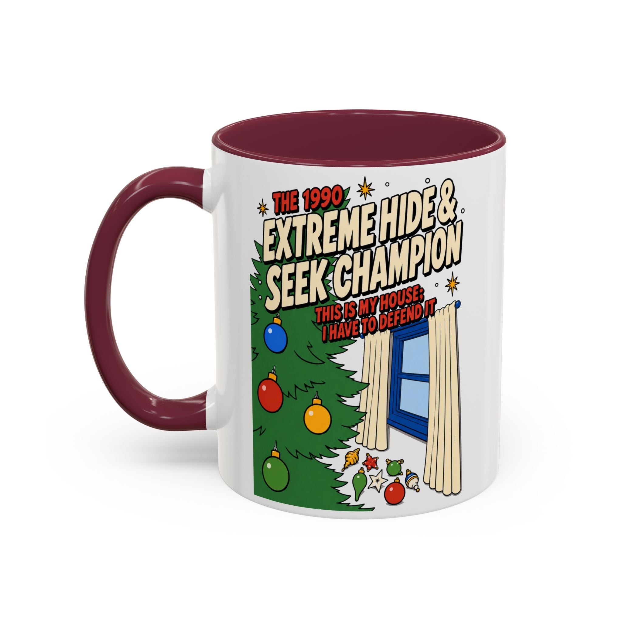 Home Alone Hide & Seek Champion Coffee Mug (11oz) by Holiday Fun, alternate product view 9