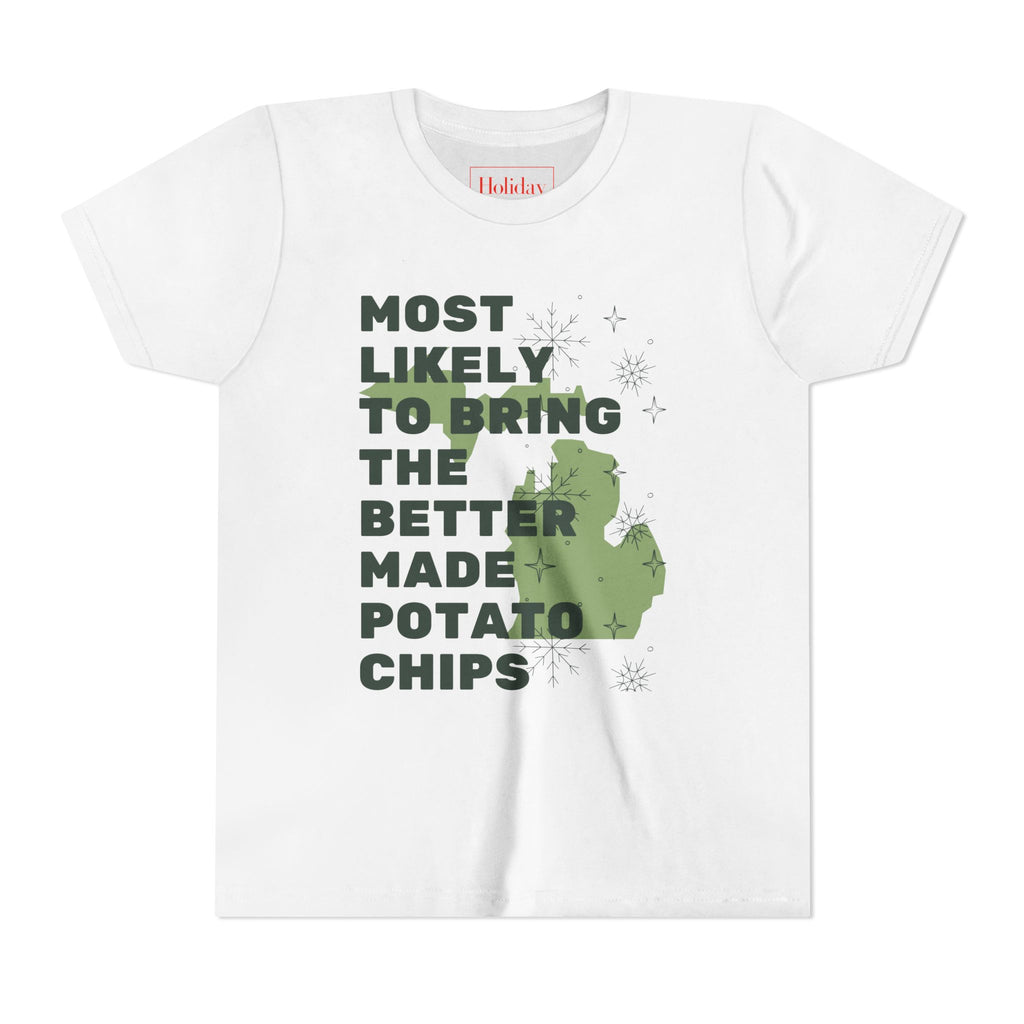 Youth Most Likely To Bring The Better Made Potato Chips T-Shirt