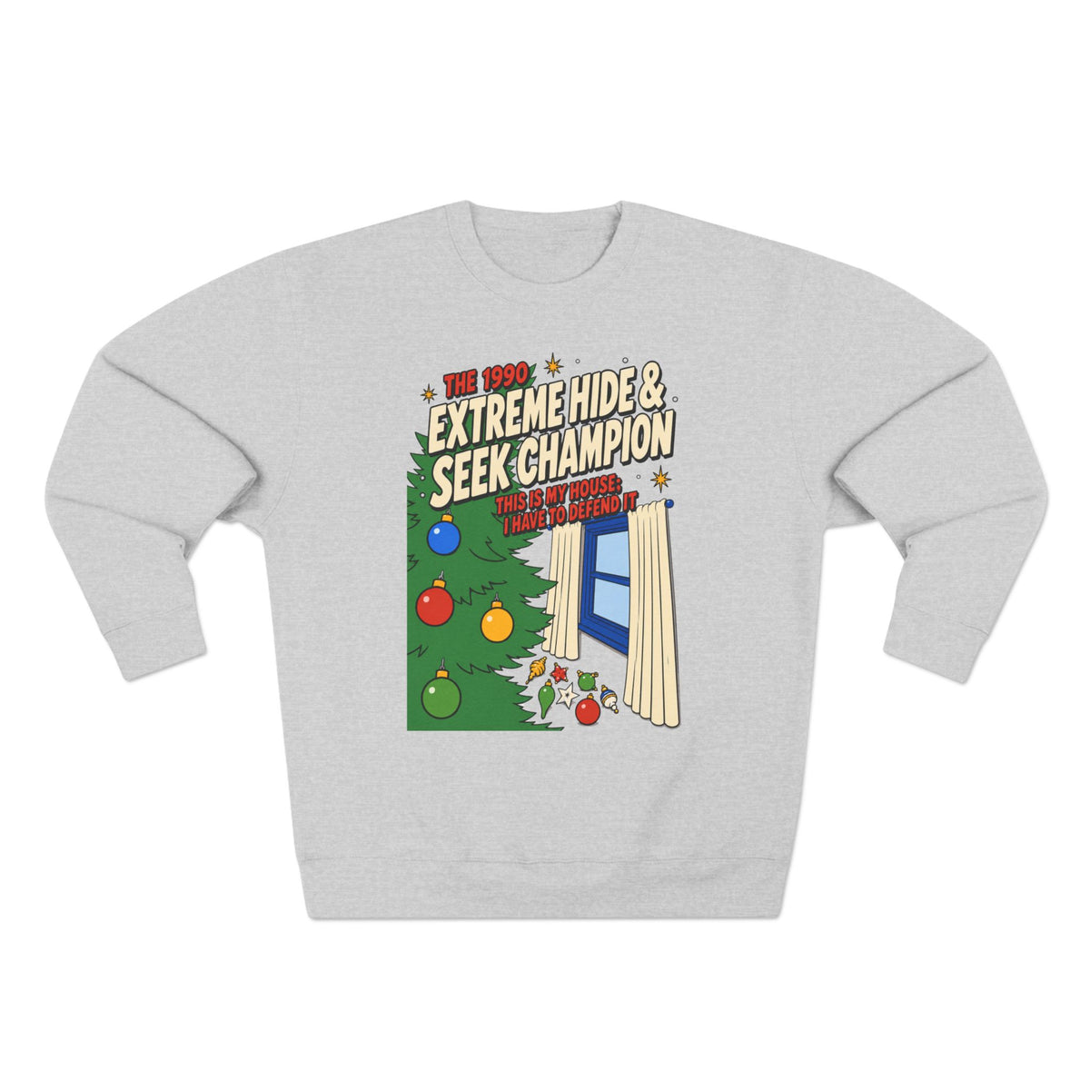 Holiday Fun Home Alone Hide and Seek Champion sweatshirt