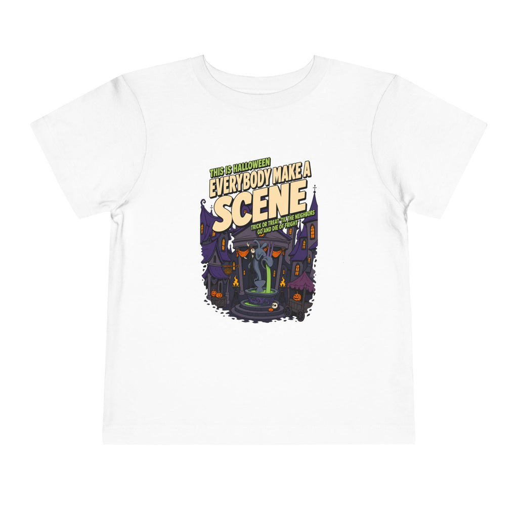 Toddler Nightmare Before Christmas Halloween Town T Shirt – Holiday Fun product photo