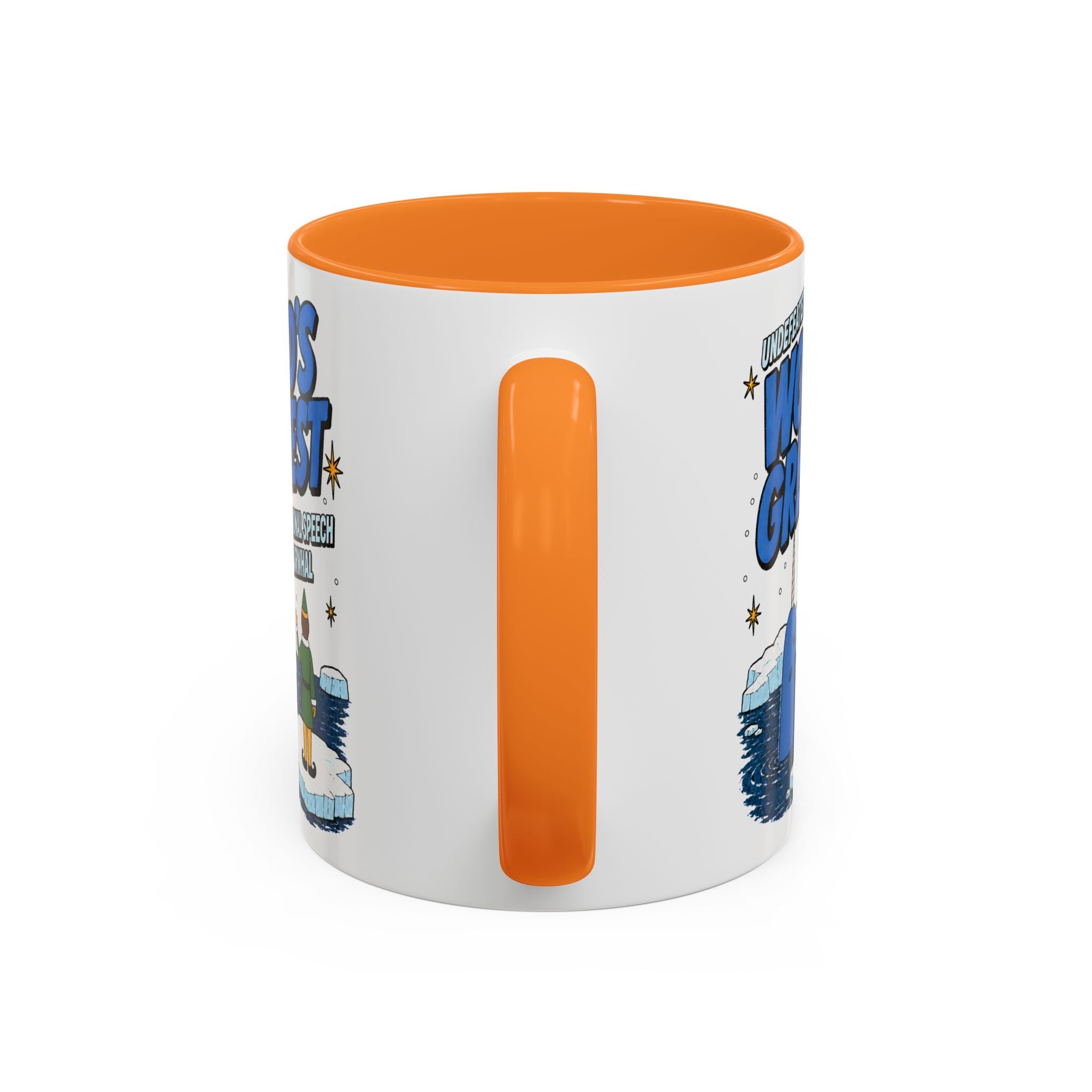 Buddy The Elf Motivational Narwhal Coffee Mug (11oz) by Holiday Fun, alternate product view 14