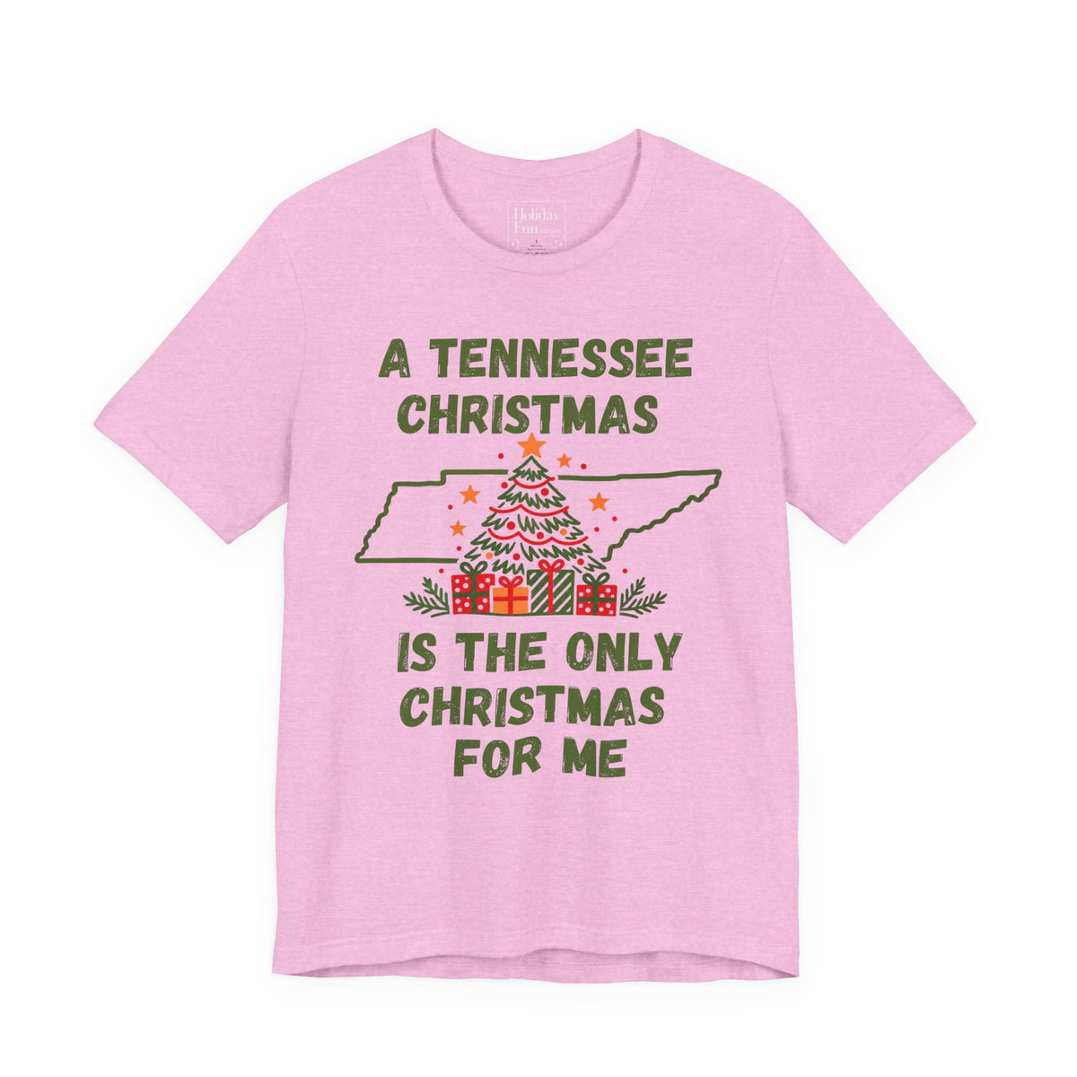 Tennessee Christmas T-Shirt – Holiday Fun product photo