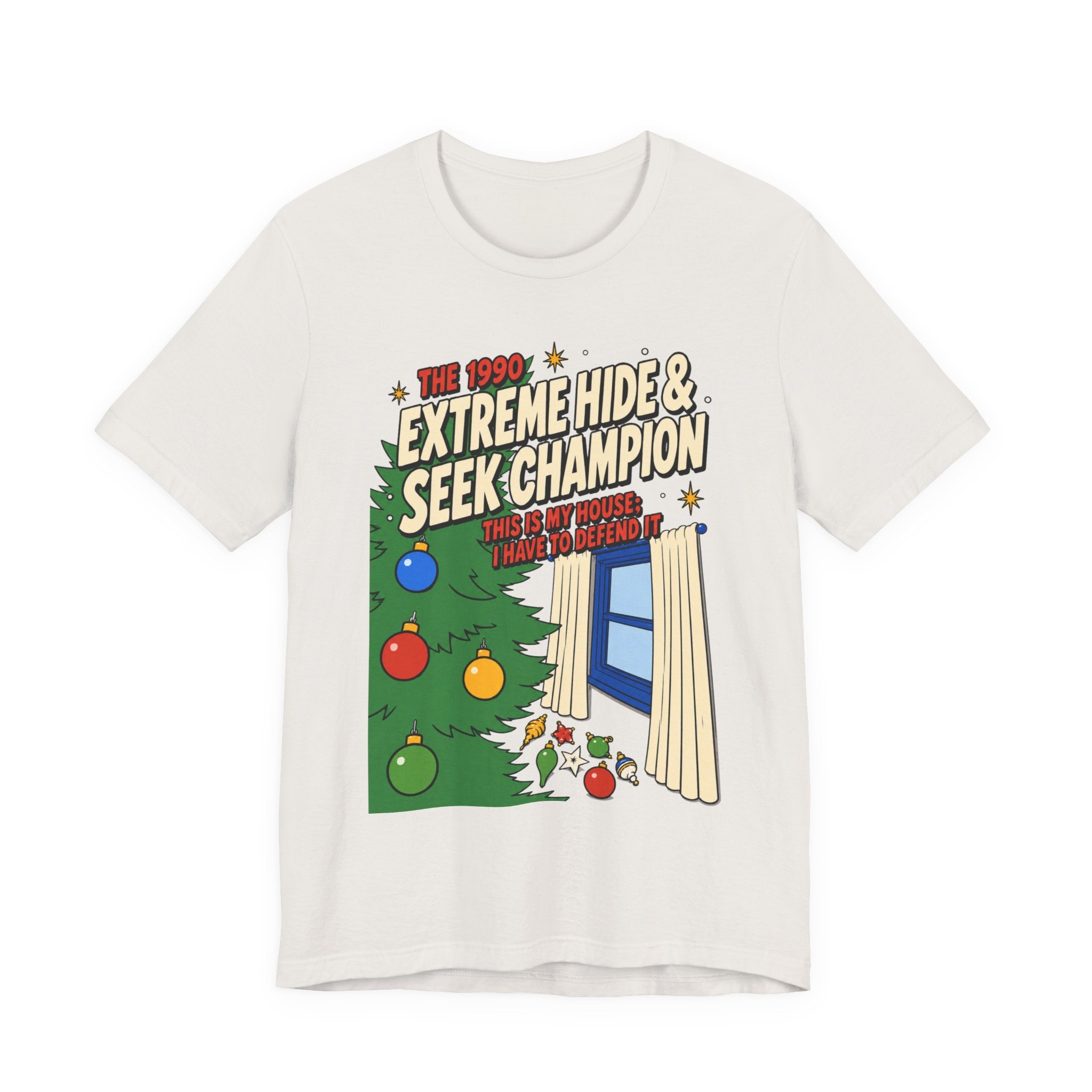 Holiday Fun Home Alone Hide and Seek Champion T shirt