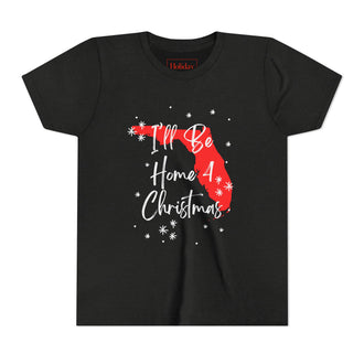 Youth Florida, I'll Be Home For Christmas T Shirt