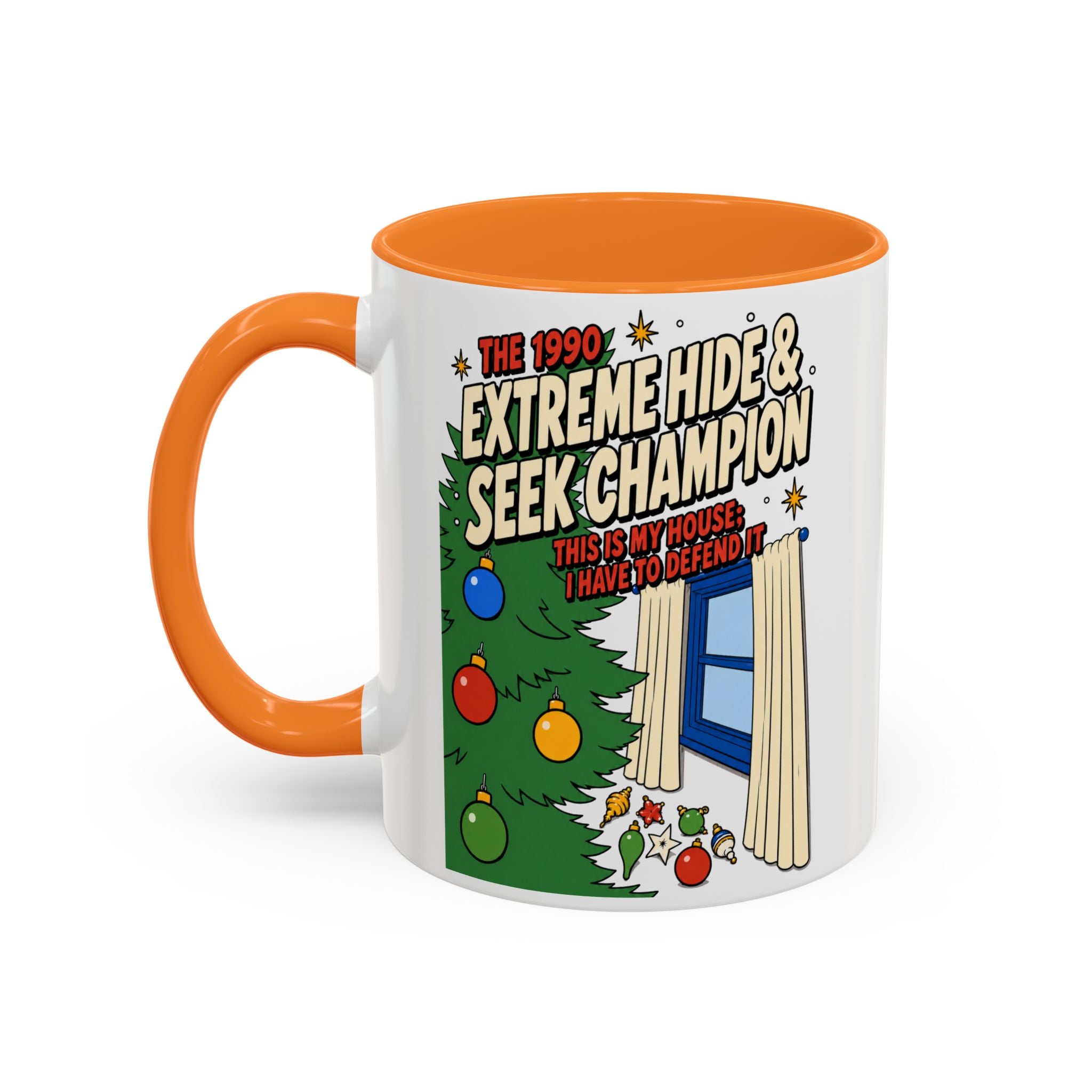 Home Alone Hide & Seek Champion Coffee Mug (11oz) by Holiday Fun, alternate product view 5