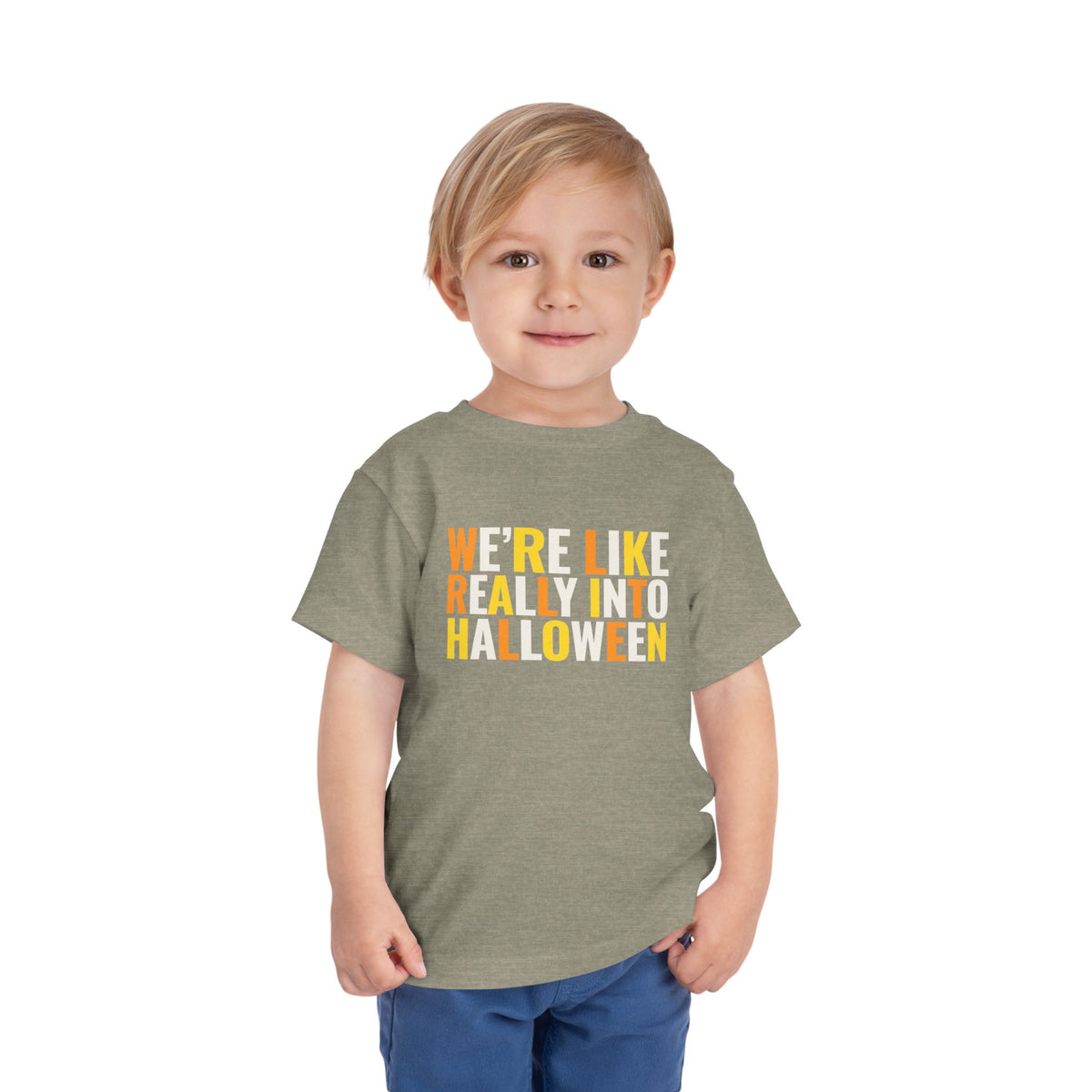 Toddler We're, Like, Really Into Halloween T Shirt – Holiday Fun product photo