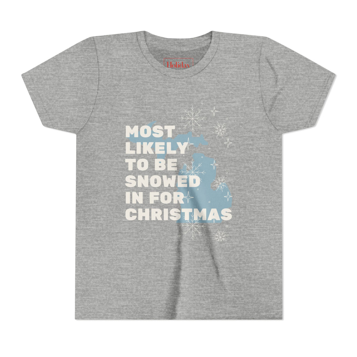 Youth Most Likely To Be Snowed In For Christmas T-Shirt