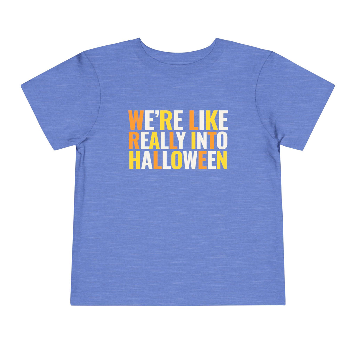 Toddler We're, Like, Really Into Halloween T Shirt – Holiday Fun product photo