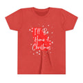 Youth Georgia,  I'll Be Home For Christmas T Shirt by Holiday Fun, alternate product view 6