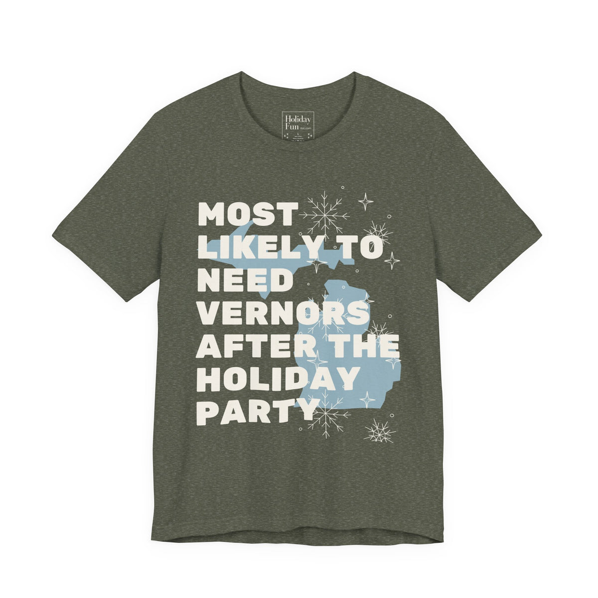 Most Likely To Need Vernors After The Holiday Party T-Shirt – Holiday Fun product photo