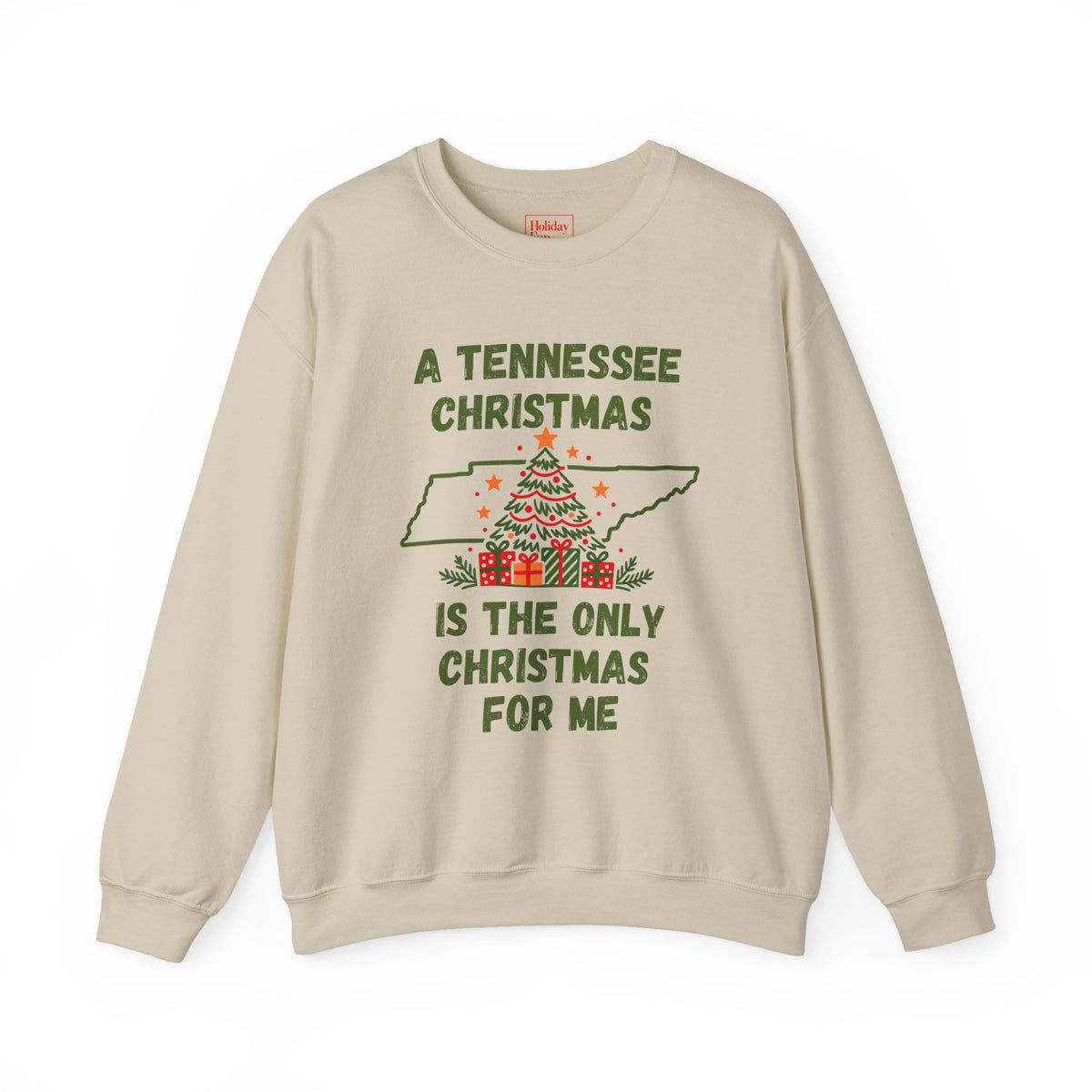 Tennessee Christmas Crewneck Sweatshirt