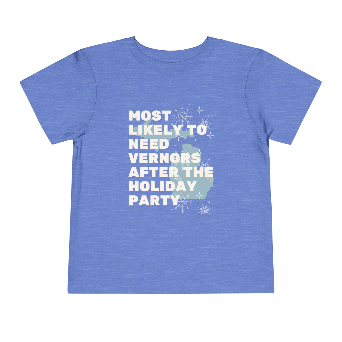 Toddler Most Likely To Need Vernors After The Holiday Party T Shirt – Holiday Fun product photo