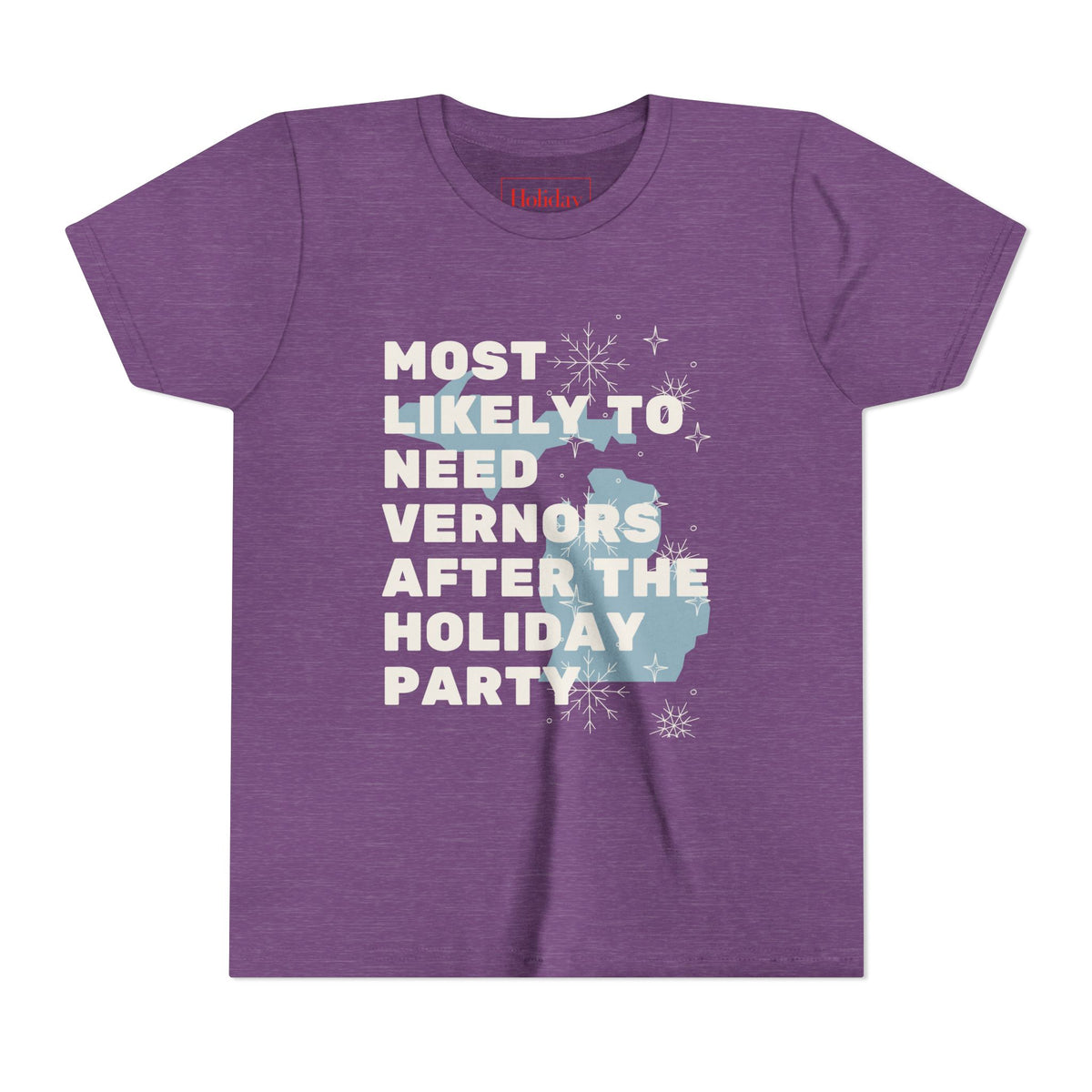 Youth Most Likely To Need Vernors After The Holiday Party T Shirt
