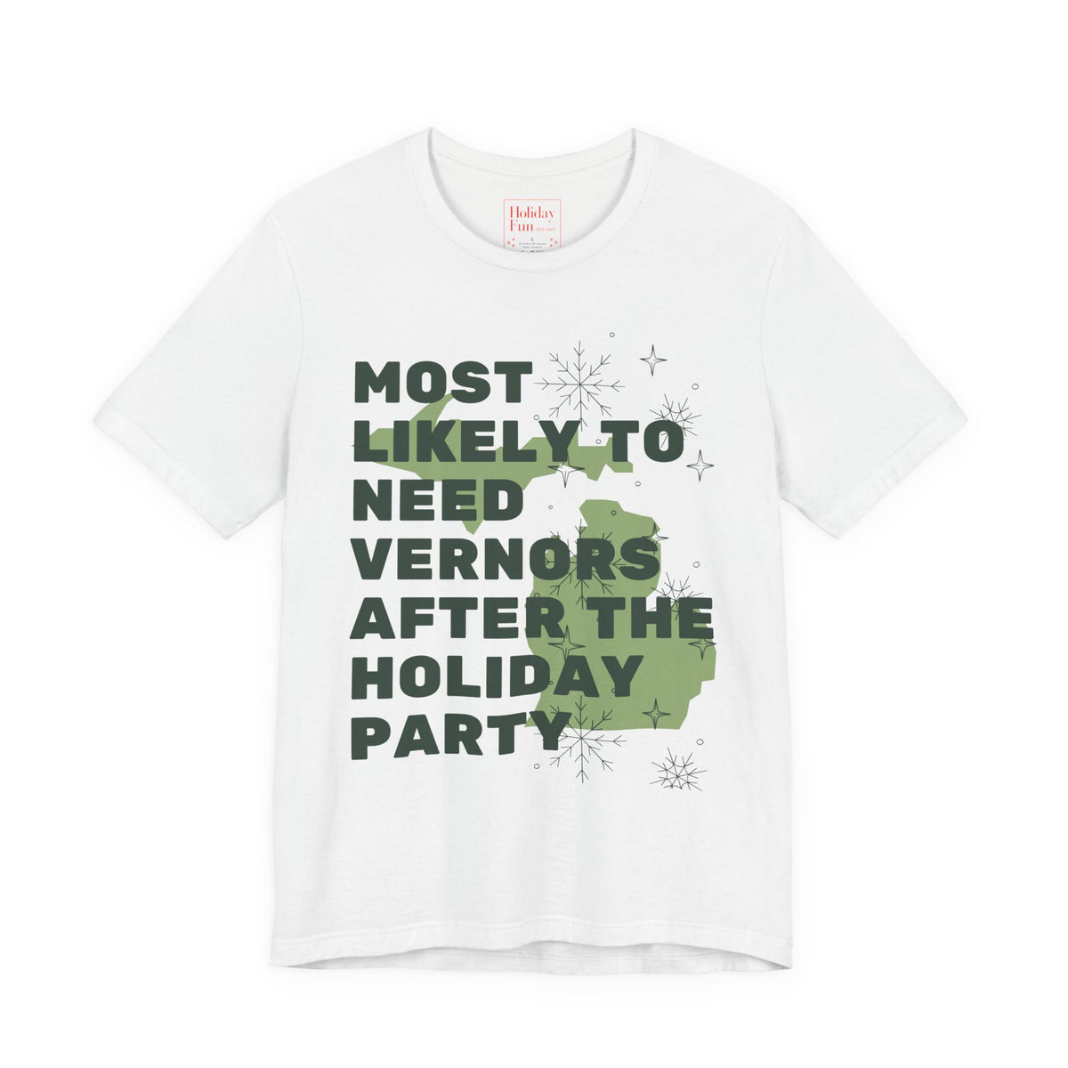Most Likely To Need Vernors After The Holiday Party T-Shirt – Holiday Fun product photo