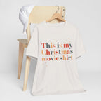 This Is My Christmas Movie T-Shirt, shirt color and fit view 5
