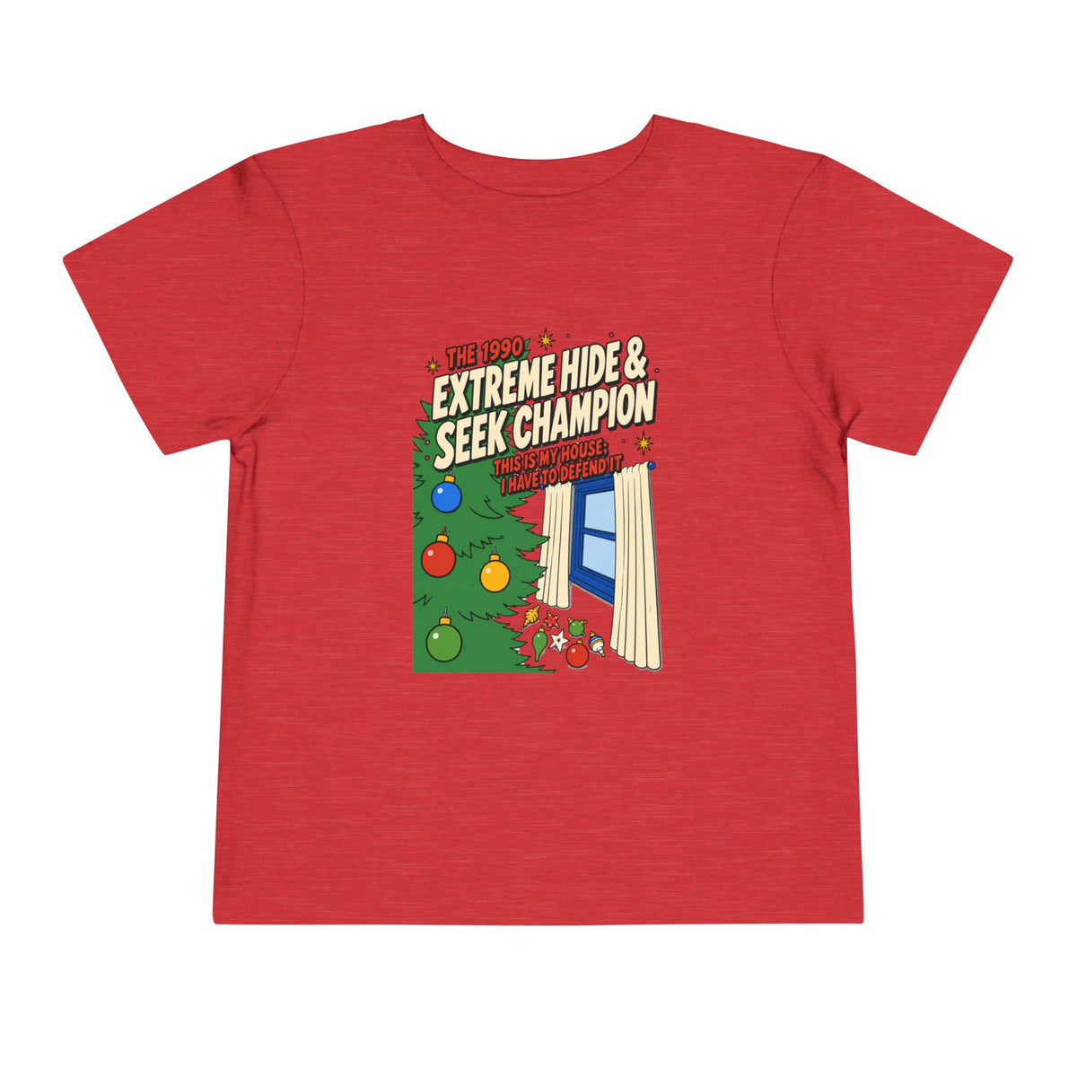 Toddler Home Alone Hide & Seek Champion T Shirt – Holiday Fun product photo