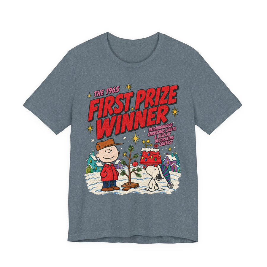 Holiday Fun Charlie Brown Christmas Light Contest Winner T shirt