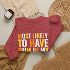 Most Likely to Have Rum in My Cider on Halloween Crewneck Sweatshirt