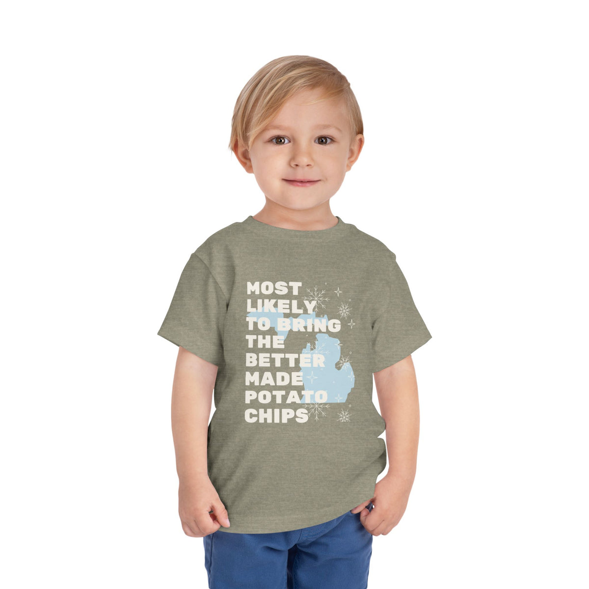 Toddler Most Likely To Bring The Better Made Potato Chips T Shirt