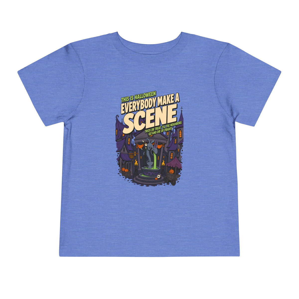 Toddler Nightmare Before Christmas Halloween Town T Shirt – Holiday Fun product photo