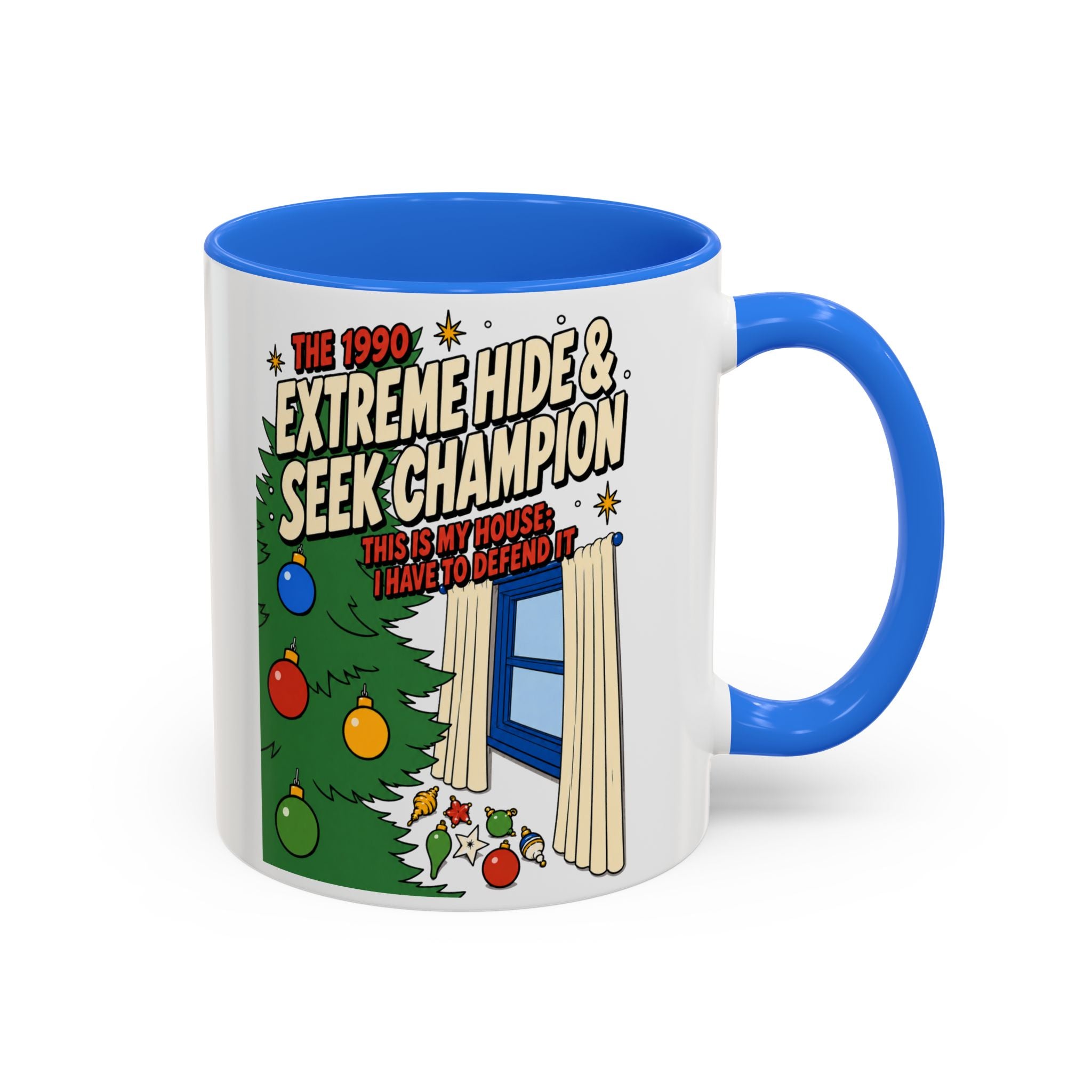 Home Alone Hide & Seek Champion Coffee Mug (11oz) by Holiday Fun, alternate product view 14