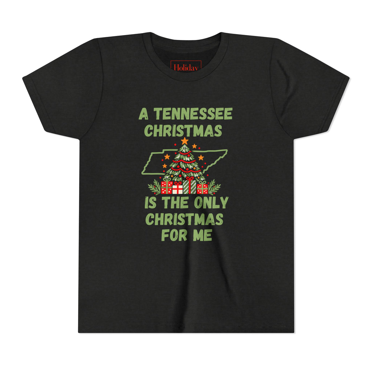 Youth Tennessee Christmas T-Shirt