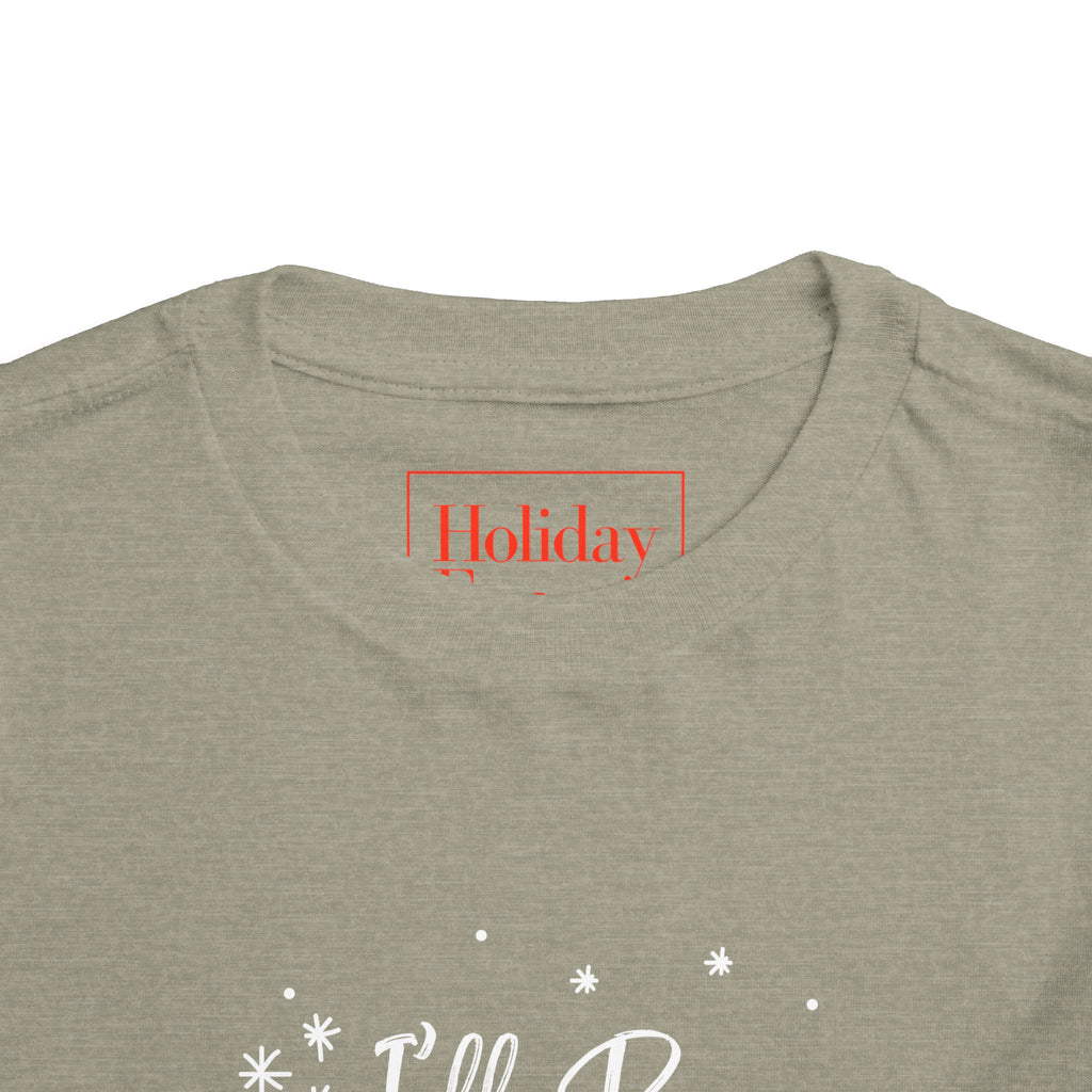 Toddler I'll Be Home For Christmas Pennsylvania T Shirt – Holiday Fun product photo