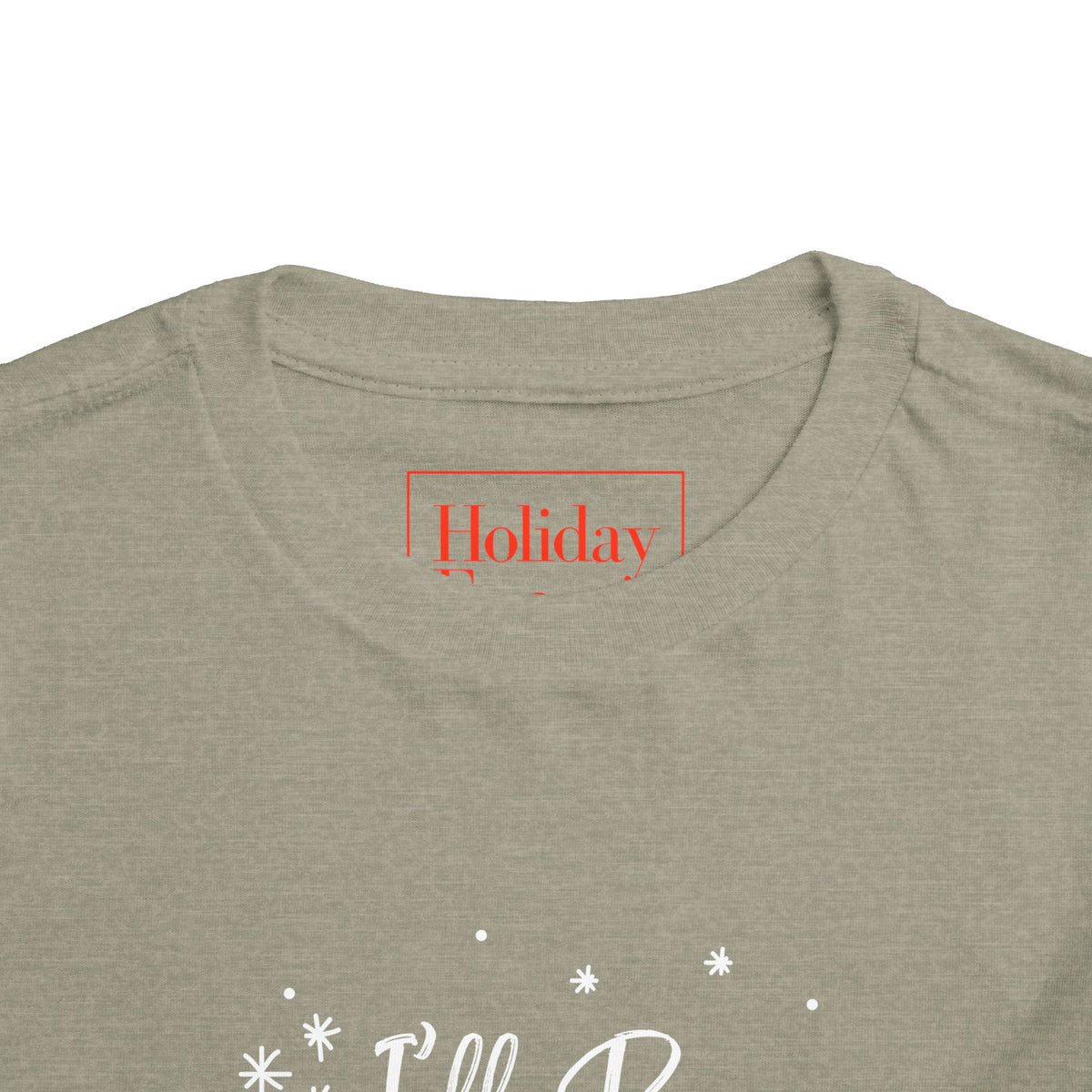 Toddler I'll Be Home For Christmas Pennsylvania T Shirt – Holiday Fun product photo