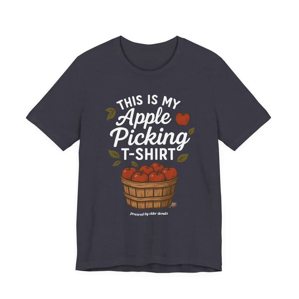 This Is My Apple Picking T-Shirt, shirt color and fit view 3