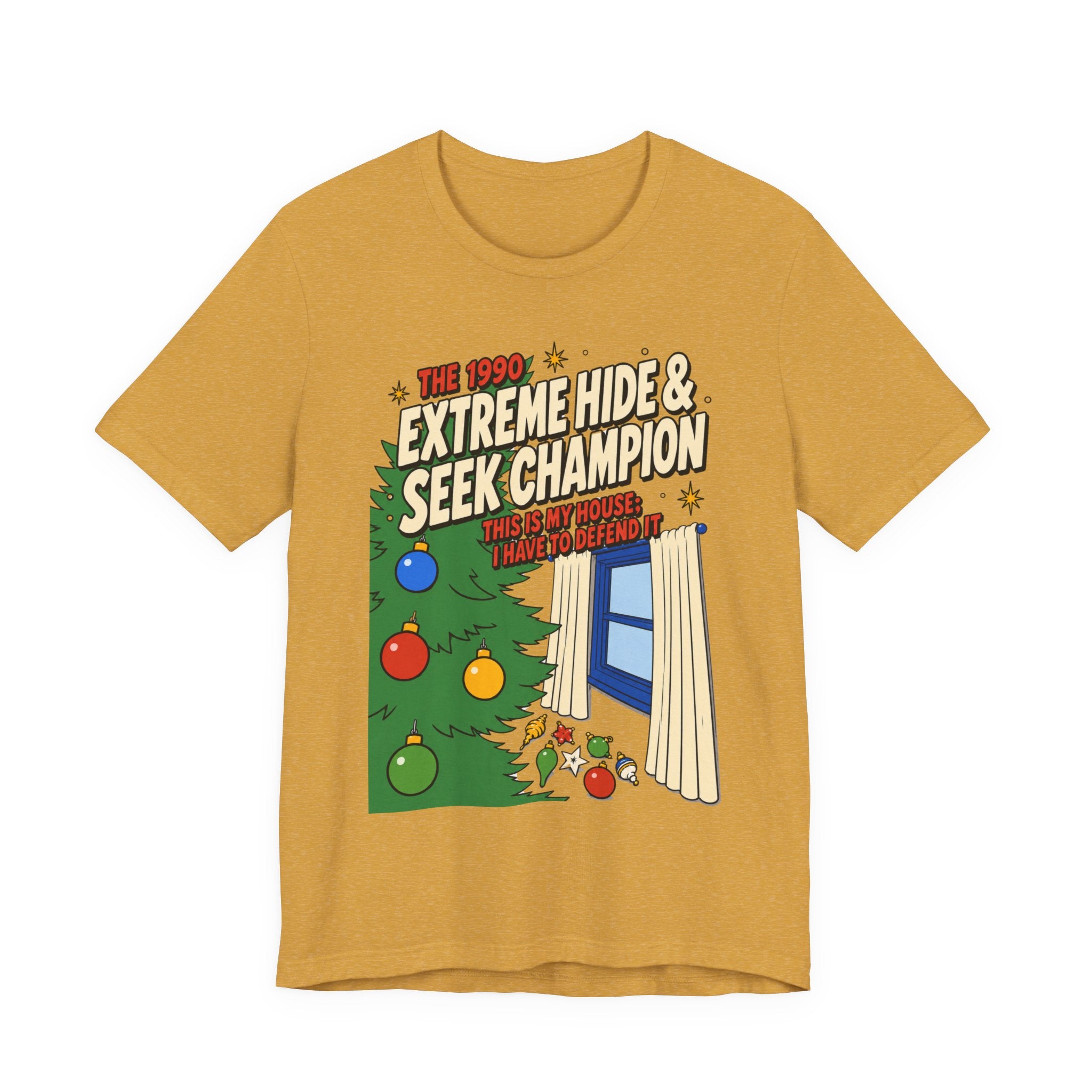 Home Alone Hide & Seek Champion T Shirt, shirt color and fit view 12