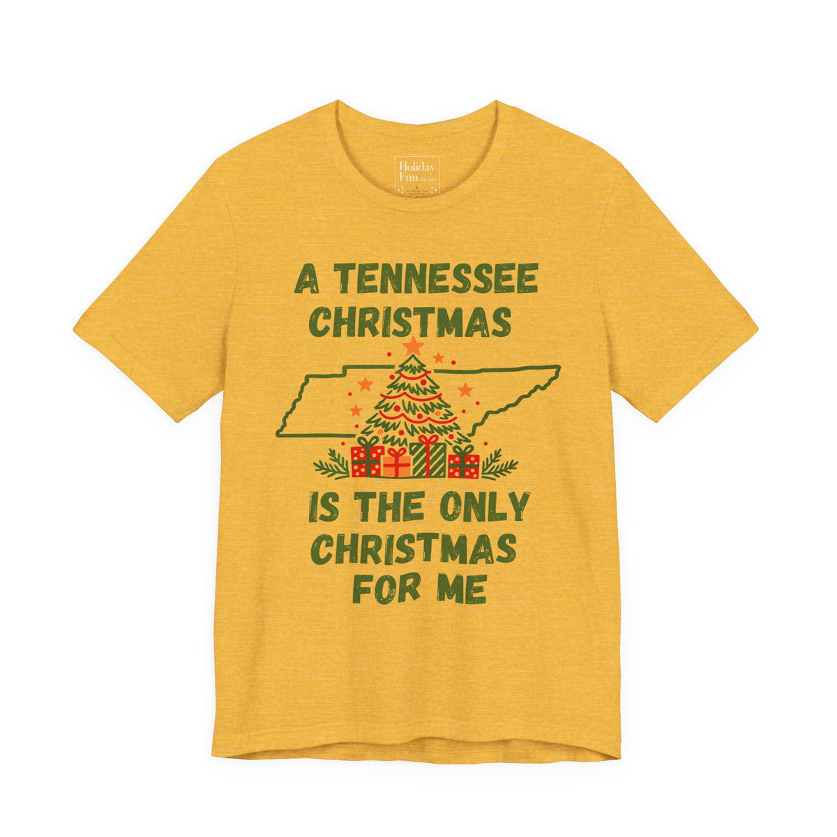 Tennessee Christmas T-Shirt – Holiday Fun product photo