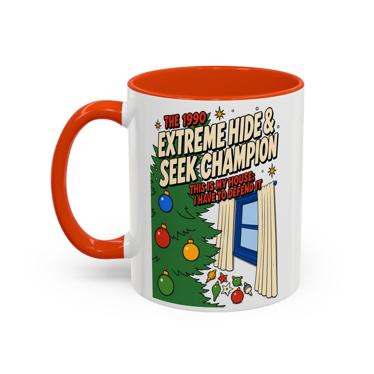 Home Alone Hide & Seek Champion Coffee Mug (11oz) by Holiday Fun, alternate product view 10