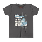Youth Most Likely To Be Snowed In For Christmas T-Shirt