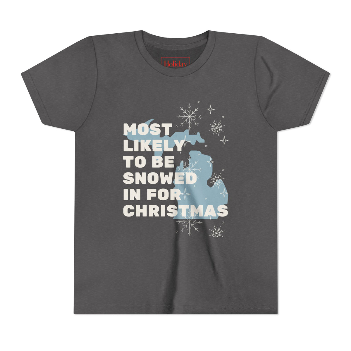 Youth Most Likely To Be Snowed In For Christmas T-Shirt