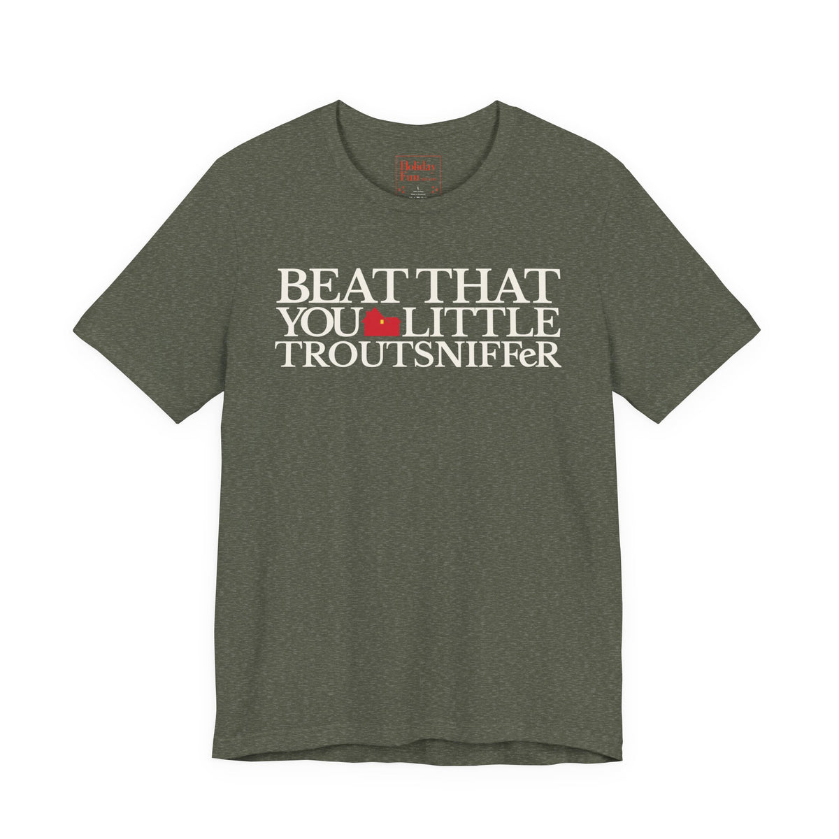 Beat That, You Little Troutsniffer holiday movie graphic T-shirt, product image 6