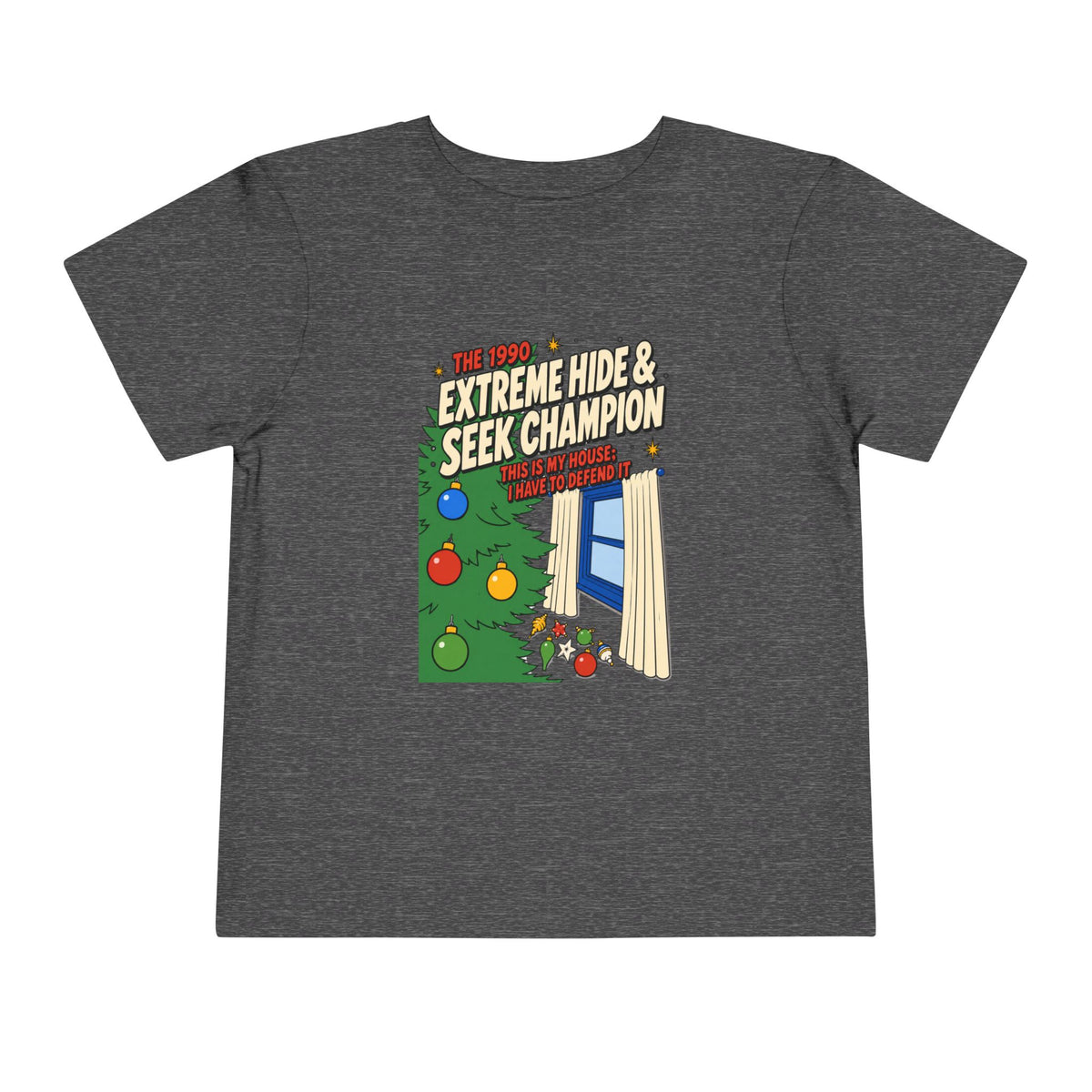 Toddler Home Alone Hide & Seek Champion T Shirt – Holiday Fun product photo