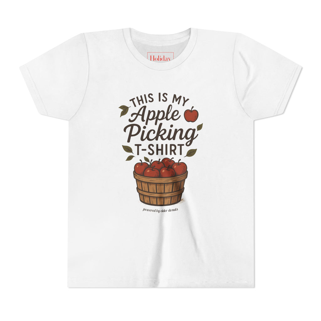 Youth This Is My Apple Picking T-Shirt