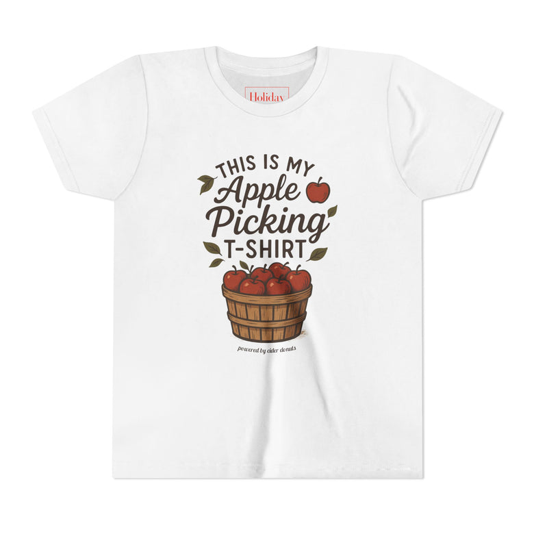 Youth This Is My Apple Picking T-Shirt