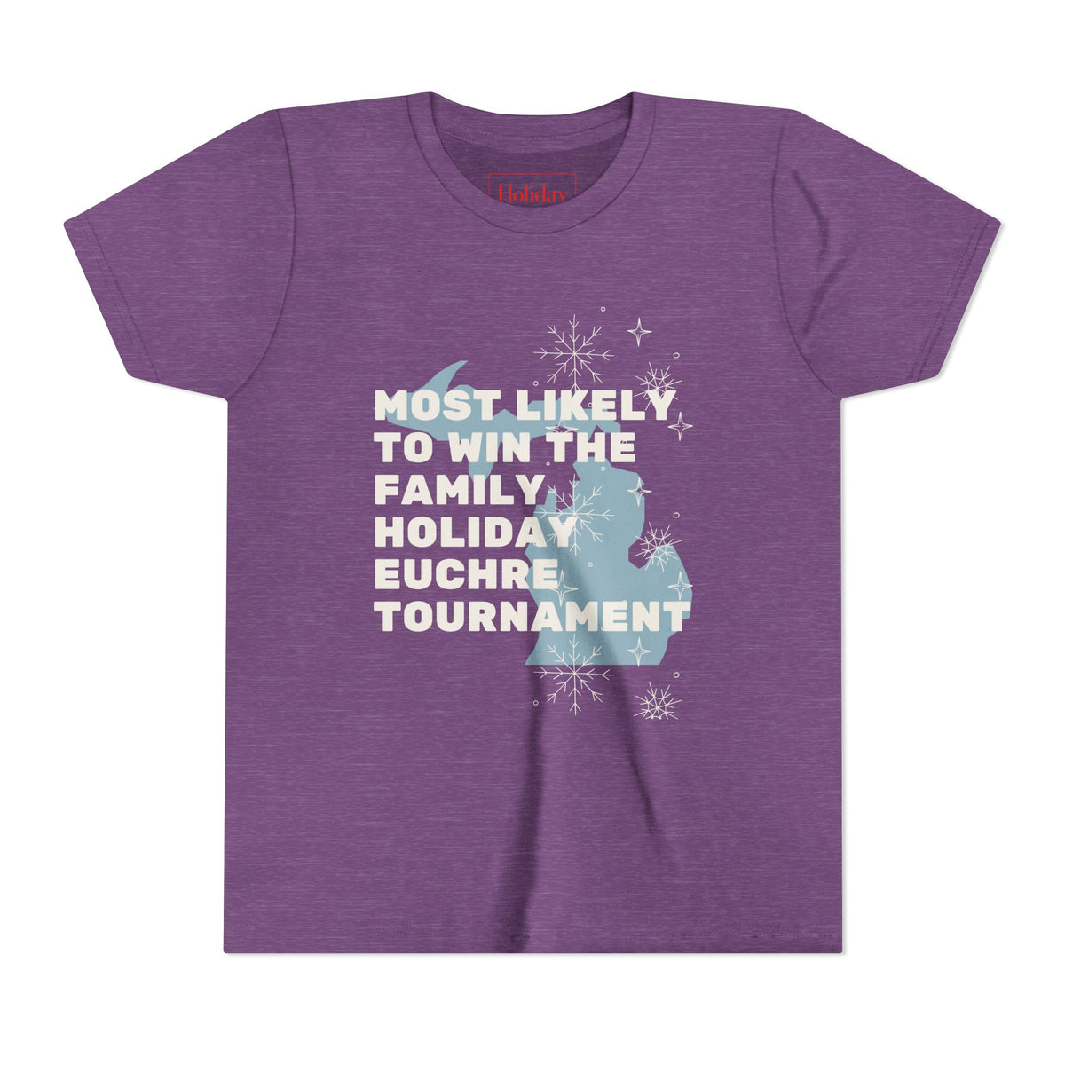 Youth Most Likely To Win The Family Holiday Euchre Tournament T-Shirt