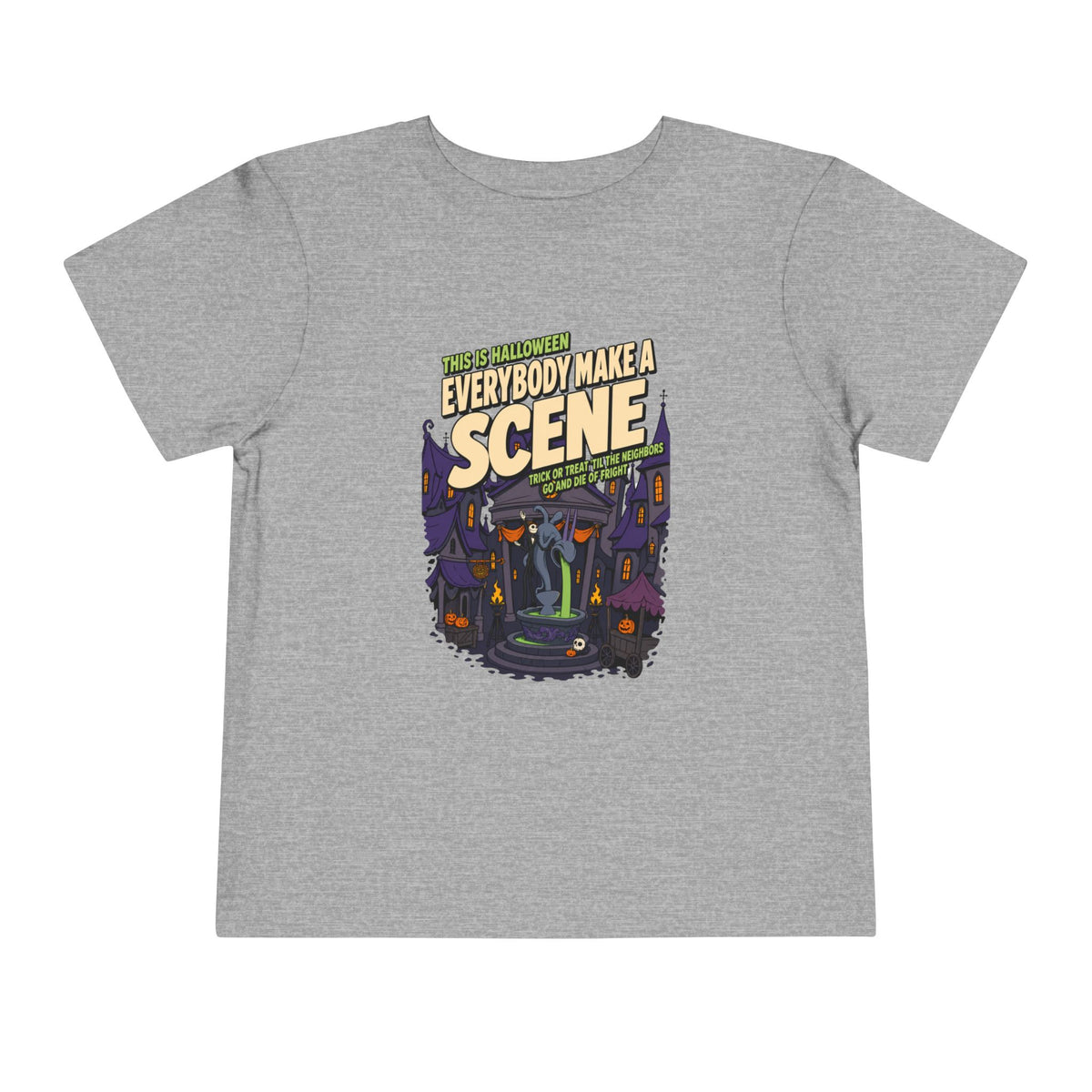 Toddler Nightmare Before Christmas Halloween Town T Shirt – Holiday Fun product photo