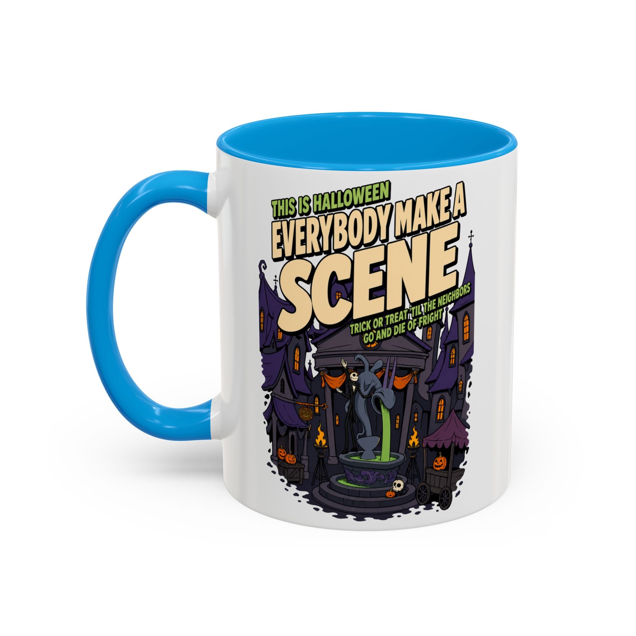 Nightmare Before Christmas This Is Halloween Coffee Mug (11oz) by Holiday Fun, alternate product view 8