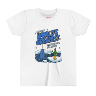 Youth Buddy The Elf Motivational Narwhal T Shirt