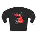Michigan, I'll Be Home For Christmas Sweatshirt, sweatshirt color and fit view 3