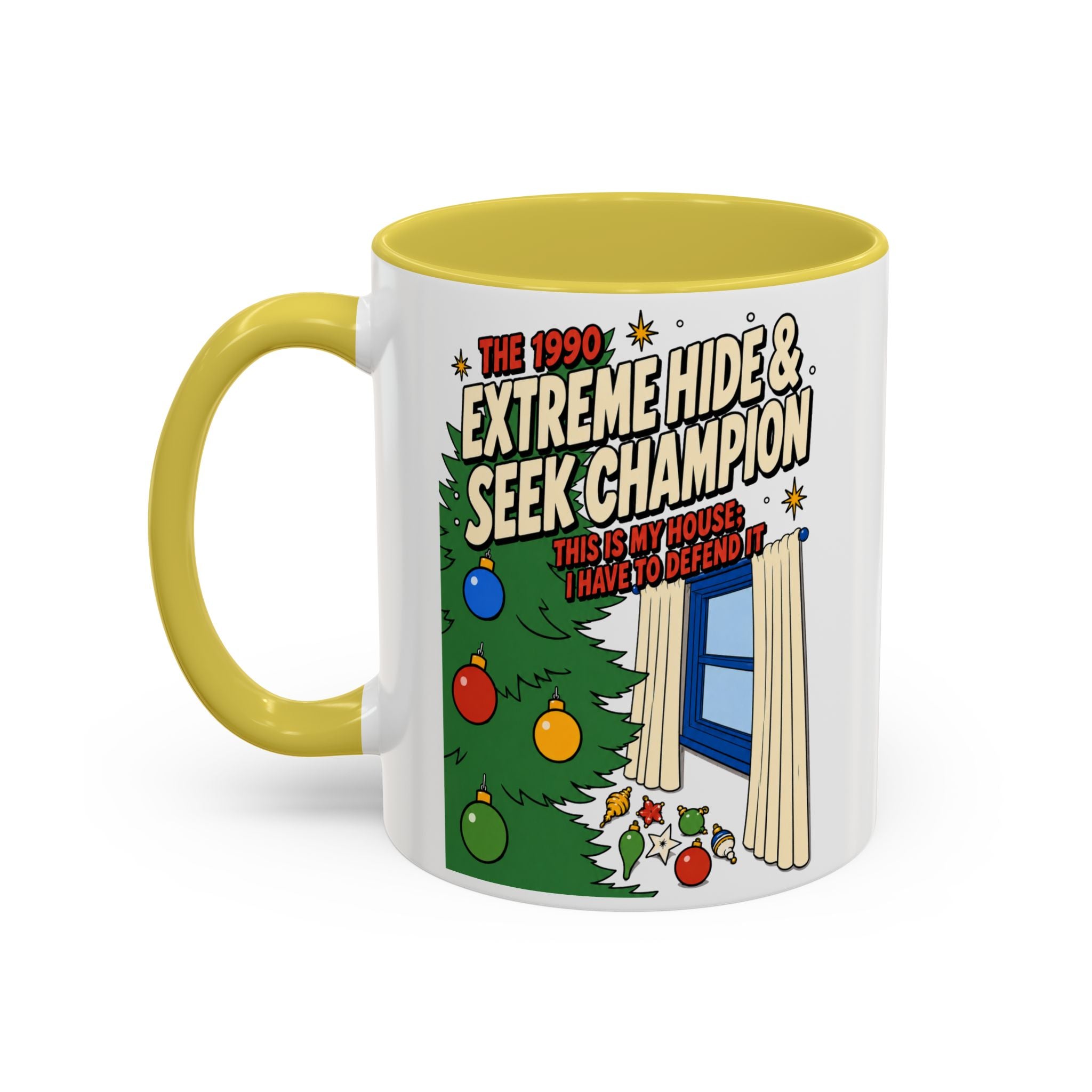 Home Alone Hide & Seek Champion Coffee Mug (11oz) by Holiday Fun, alternate product view 12