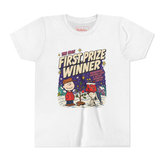Youth Charlie Brown Christmas Light Contest Winner T Shirt