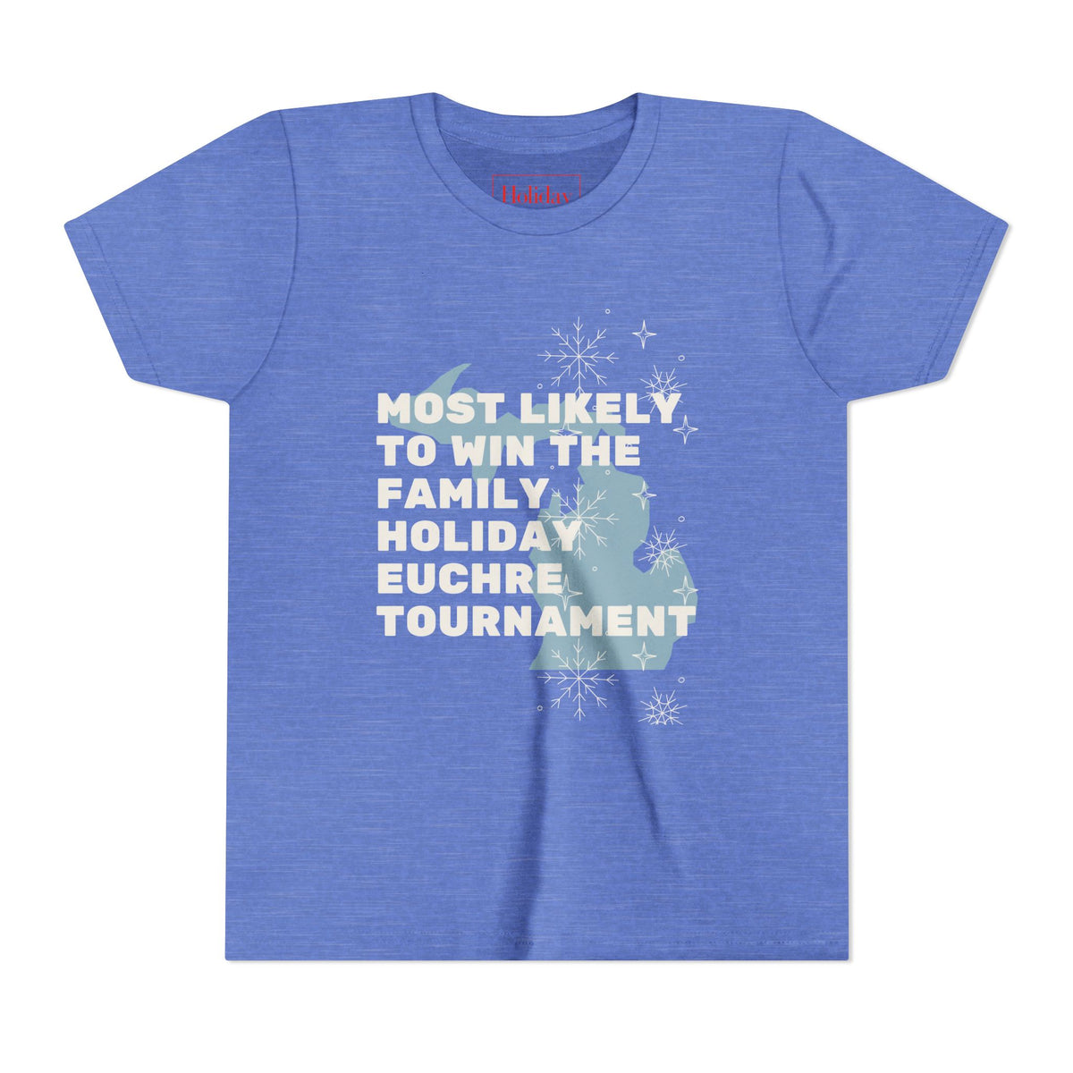Youth Most Likely To Win The Family Holiday Euchre Tournament T-Shirt